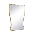 Piero Metal Mirror | Natural Brass