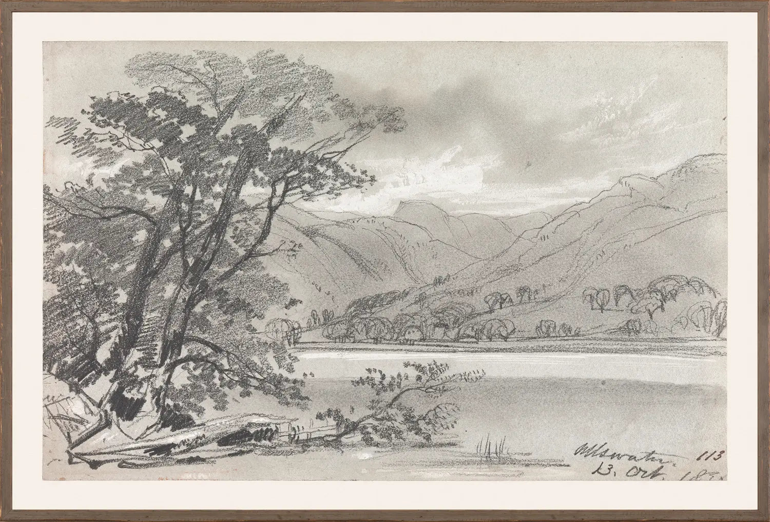 Lear - Folio Graphite Landscape I