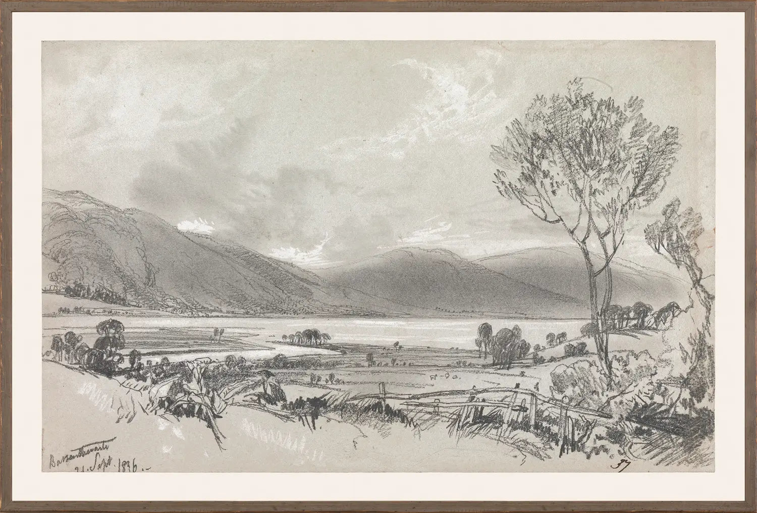 Lear - Folio Graphite Landscape II
