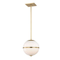 Brian Patrick Flynn Truax 12'' Aged Brass Pendant