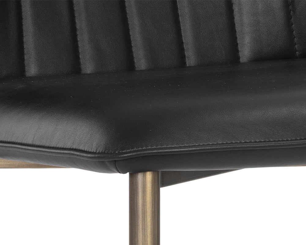 Clinton Dining Chair - Bronze - Bravo Black
