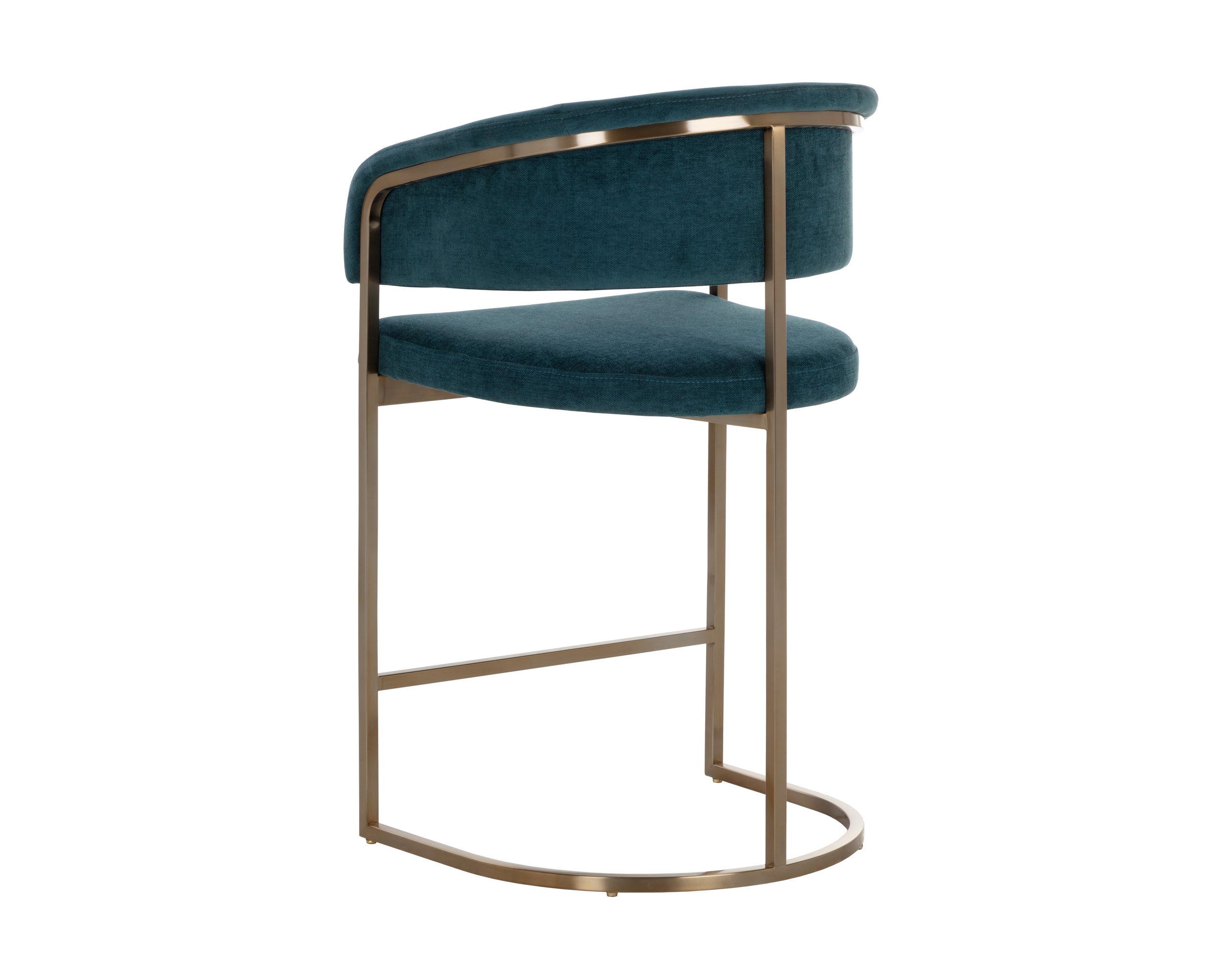 Marris Counter Stool - Gold - Danny Teal