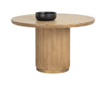 Kalla Dining Table - Round - Rustic Oak - 48"