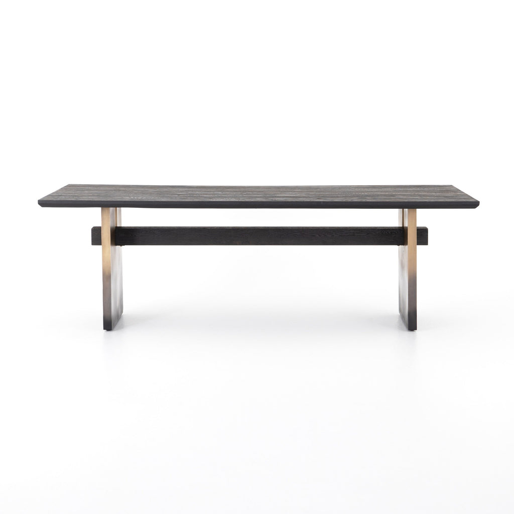 Brennan Dining Table - Worn Black