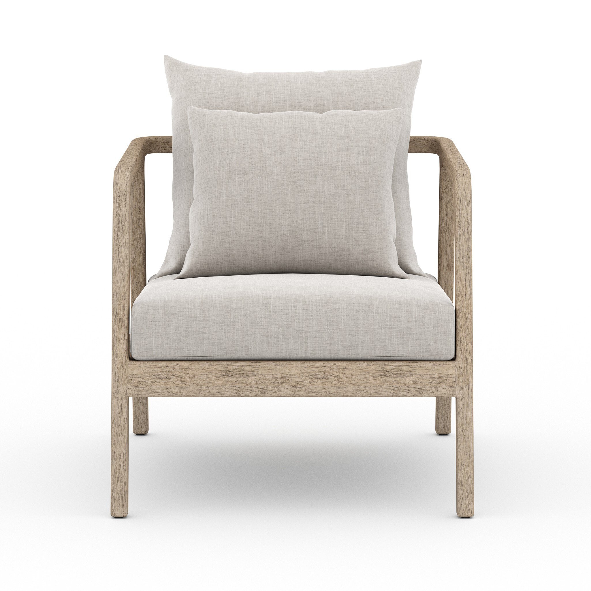 Numa Outdoor Chair - Washed Brown - Venao Grey