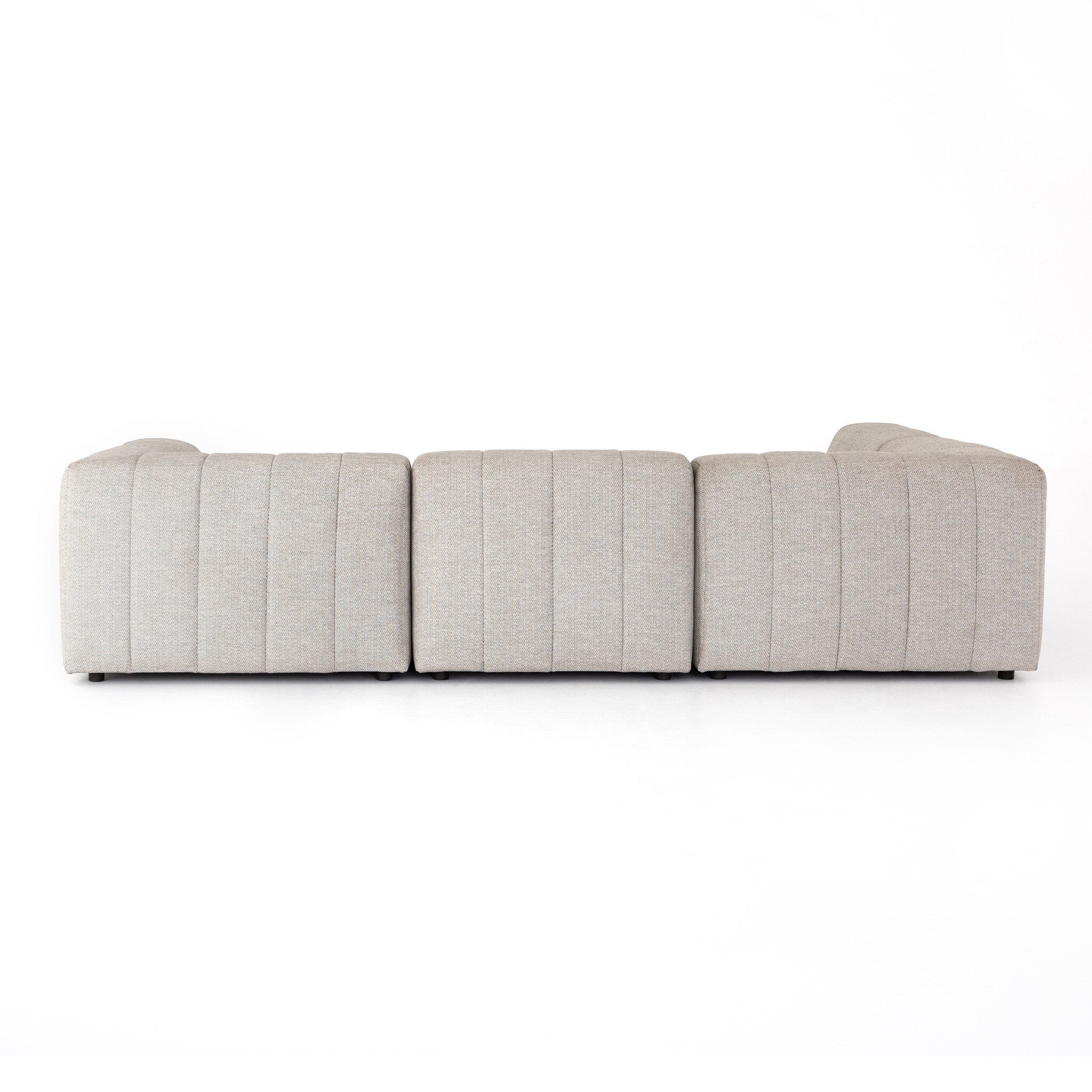 Gwen Outdoor 4-Piece Sectional - Faye Ash