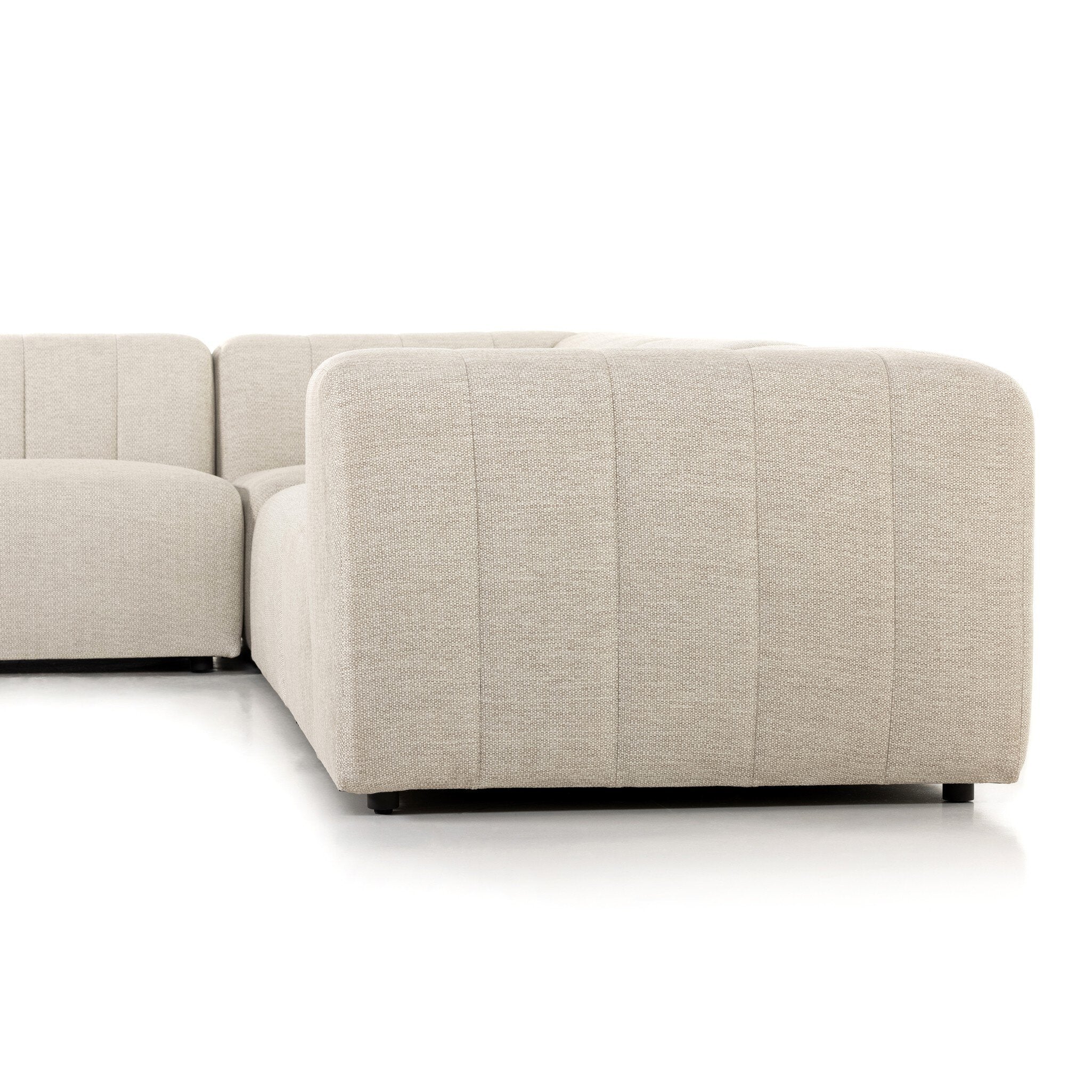Gwen Outdoor 5-Piece Sectional - Faye Sand