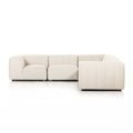 Gwen Outdoor 5-Piece Sectional - Faye Sand