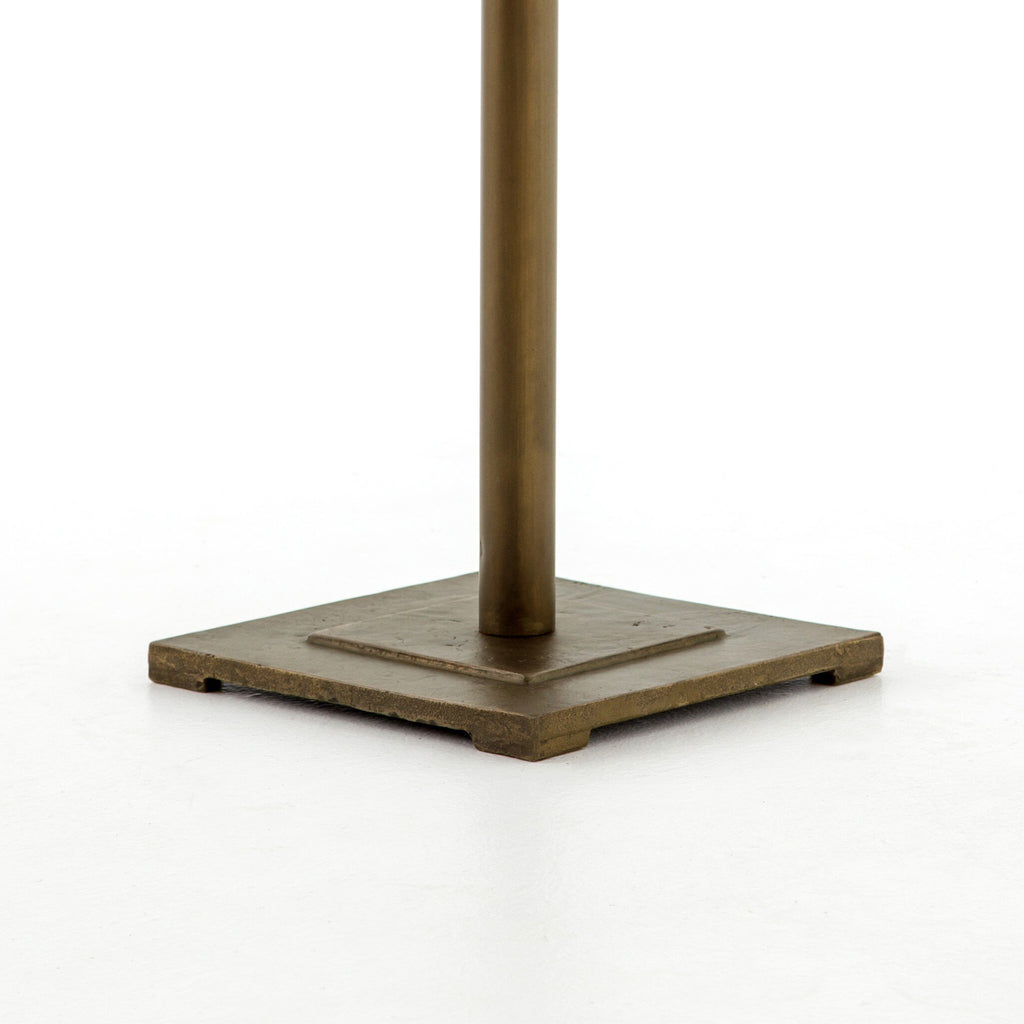 Fannin Bar + Counter Table - Acid Etched Aged Brass