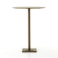 Fannin Bar + Counter Table - Acid Etched Aged Brass