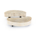 Avett Coffee Table Set - Bleached Guanacaste Oyster