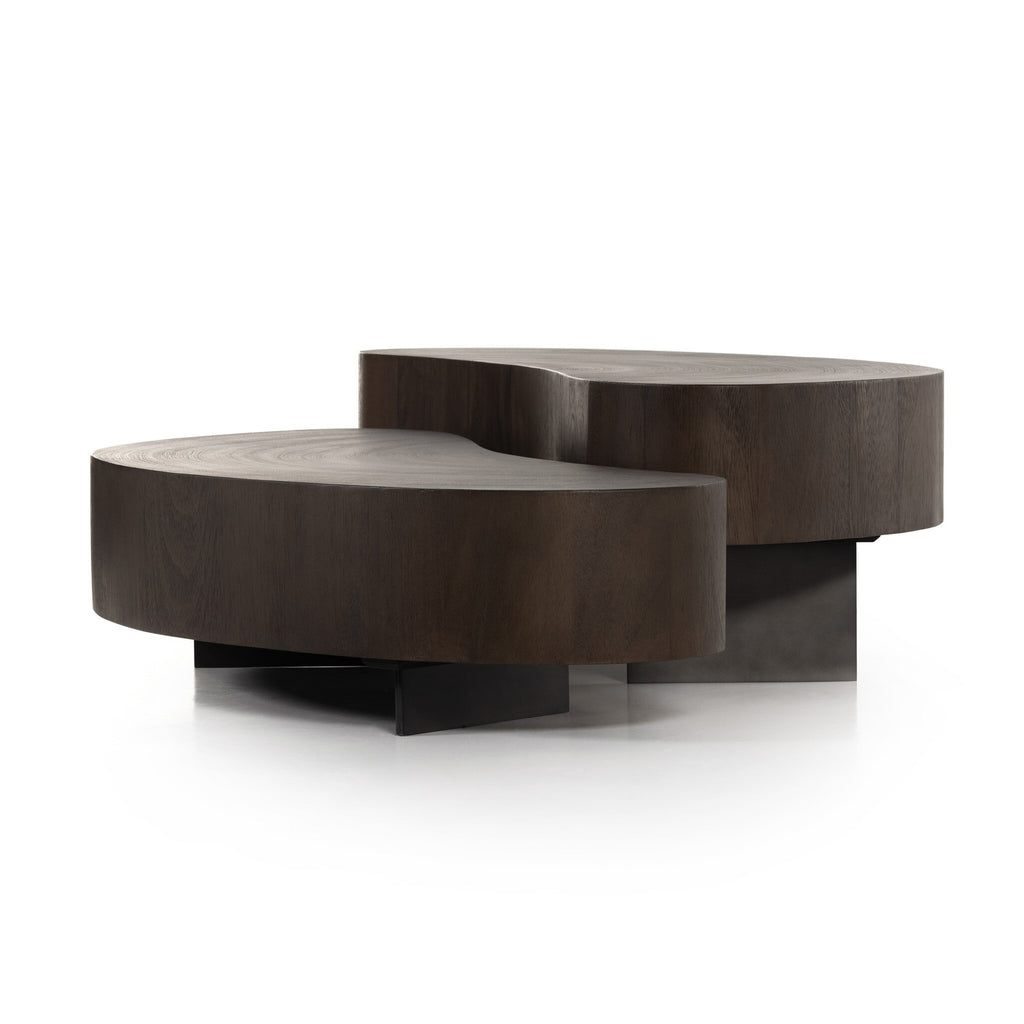 Avett Coffee Table Set - Smoked Guanacaste Oyster