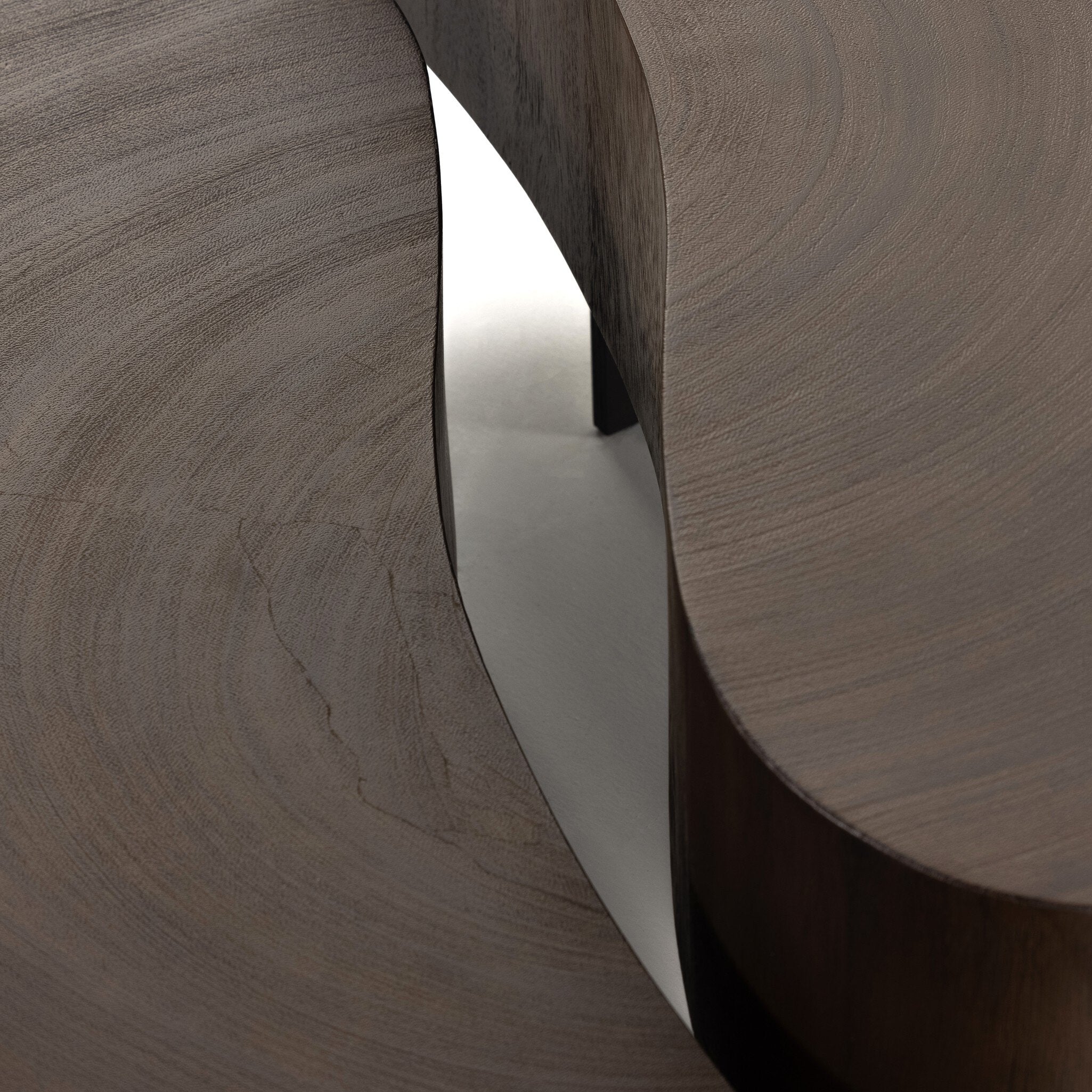 Avett Coffee Table Set - Smoked Guanacaste Oyster