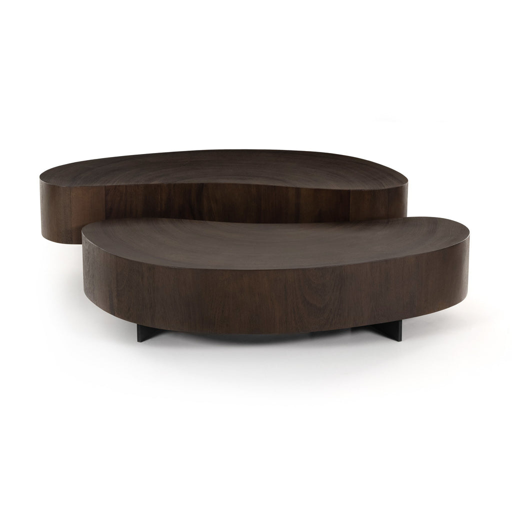 Avett Coffee Table Set - Smoked Guanacaste Oyster