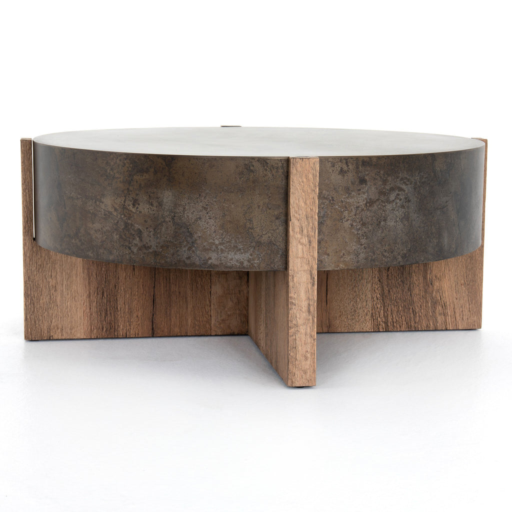 Bingham Coffee Table - Rustic Oak Veneer
