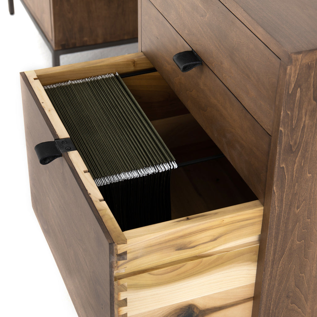 Trey Executive Desk - Auburn Poplar