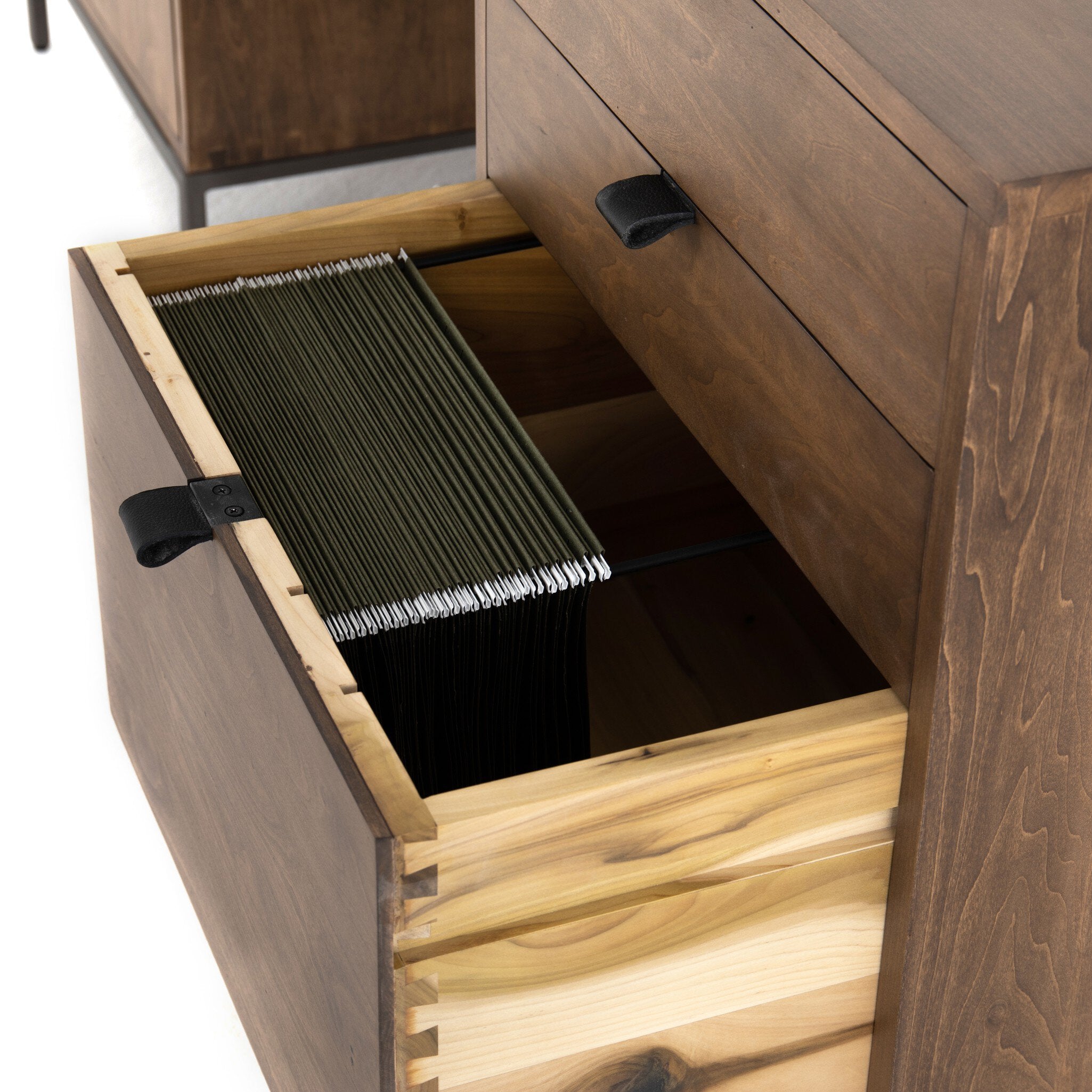 Trey Executive Desk - Auburn Poplar