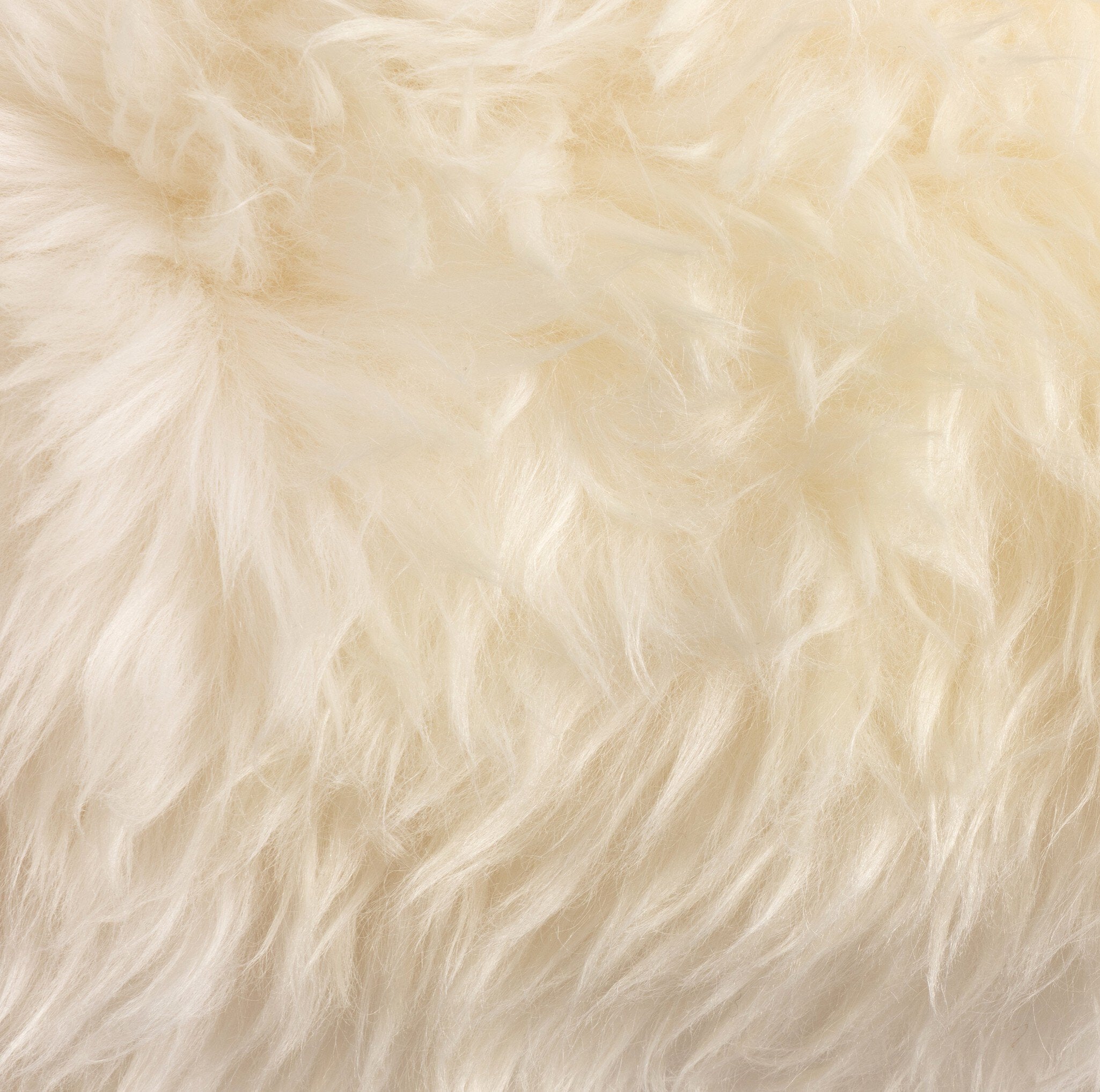 Lalo Lambskin Lumbar Pillow - White Lambskin