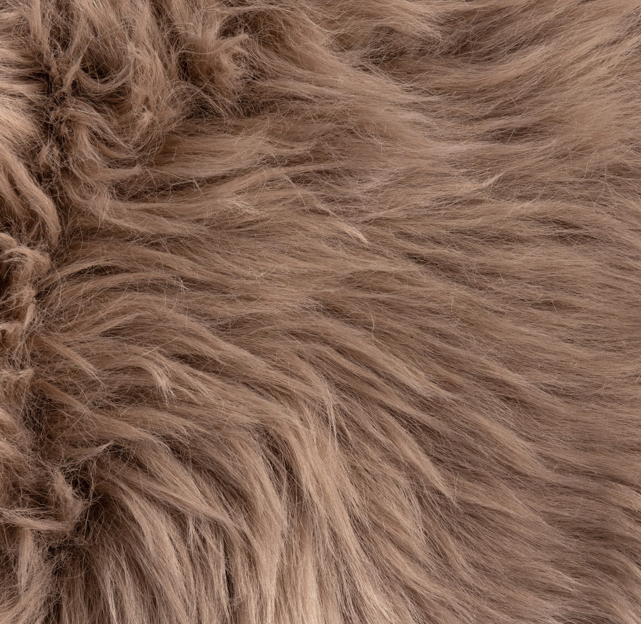 Lalo Lambskin Lumbar Pillow - Taupe Lambskin