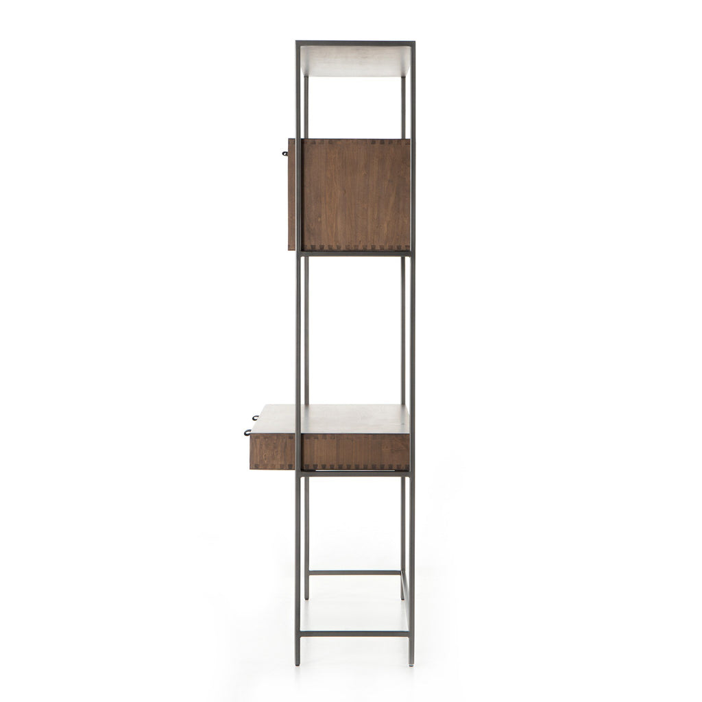 Trey Modular Wall Desk - Auburn Poplar