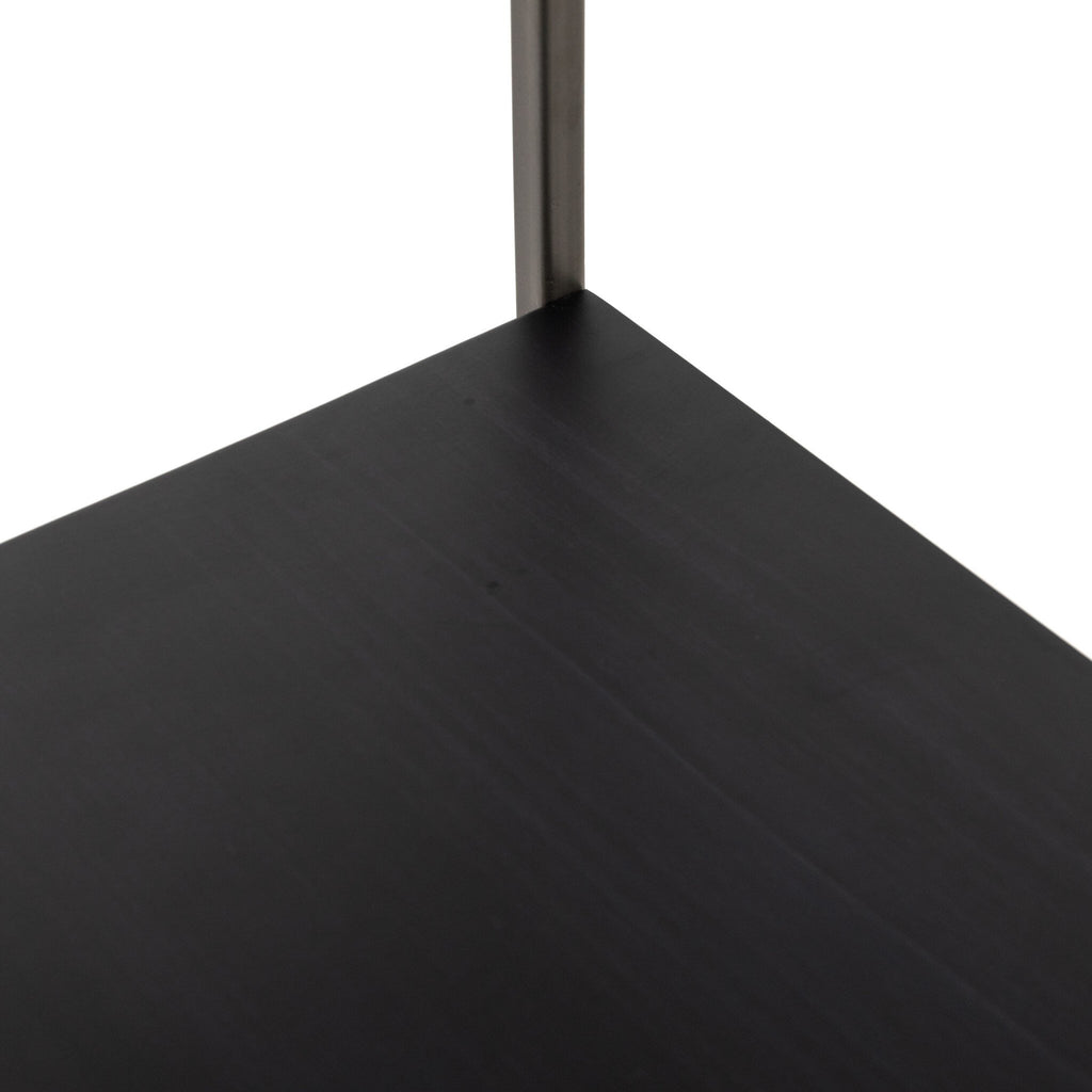 Trey Modular Wall Desk - Black Wash Poplar