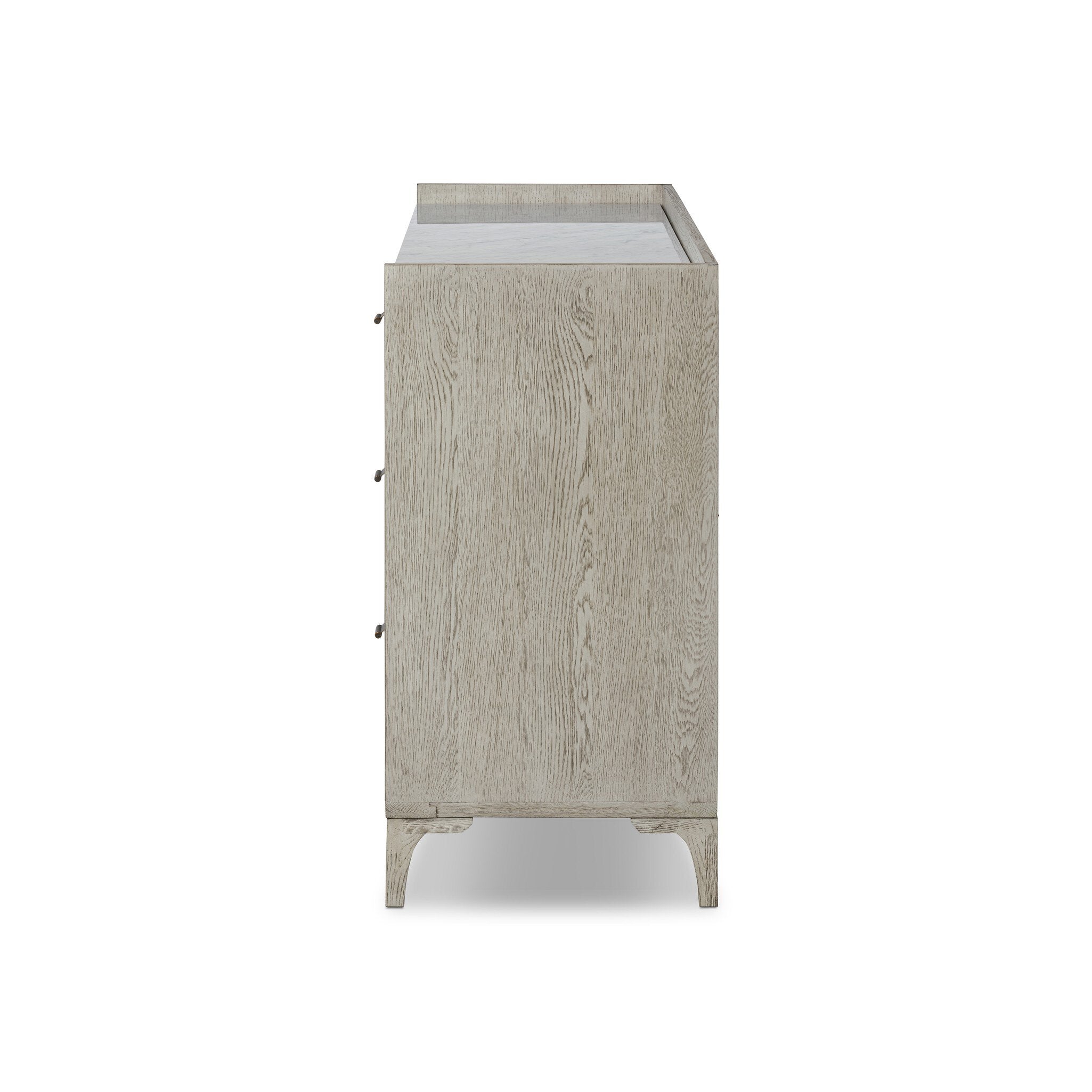 Viggo 6 Drawer Dresser - Vintage White Oak