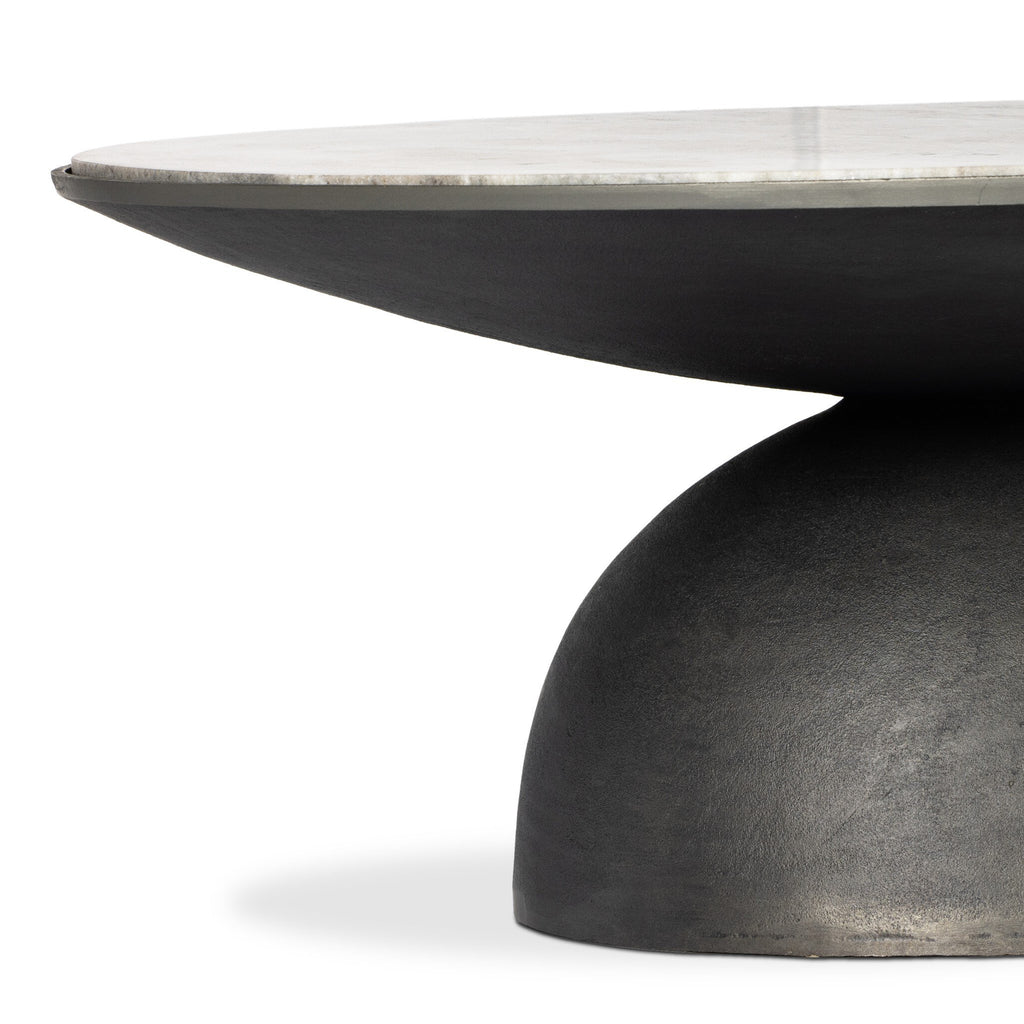 Corbett Coffee Table - River Grey Marble