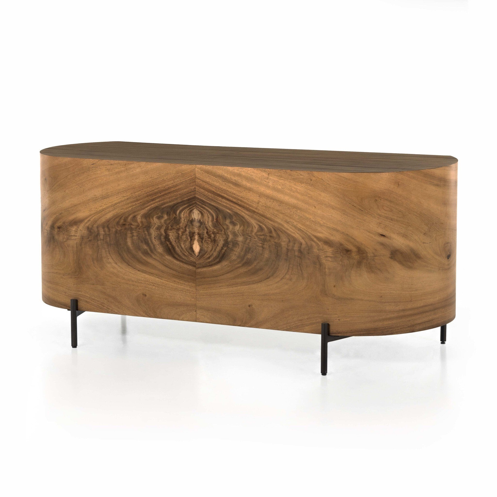 Lunas Executive Desk - Gold Guanacaste