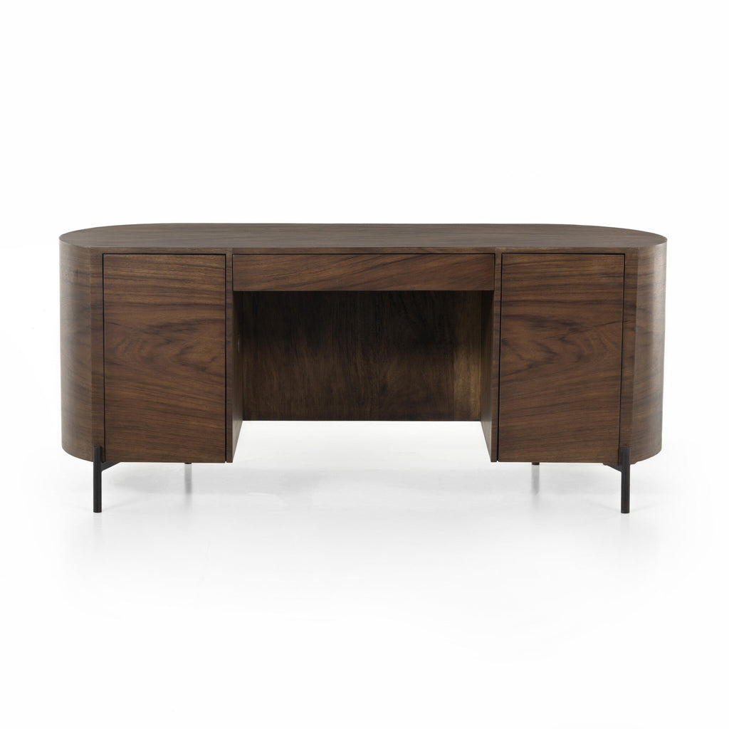 Lunas Executive Desk - Caramel Guanacaste