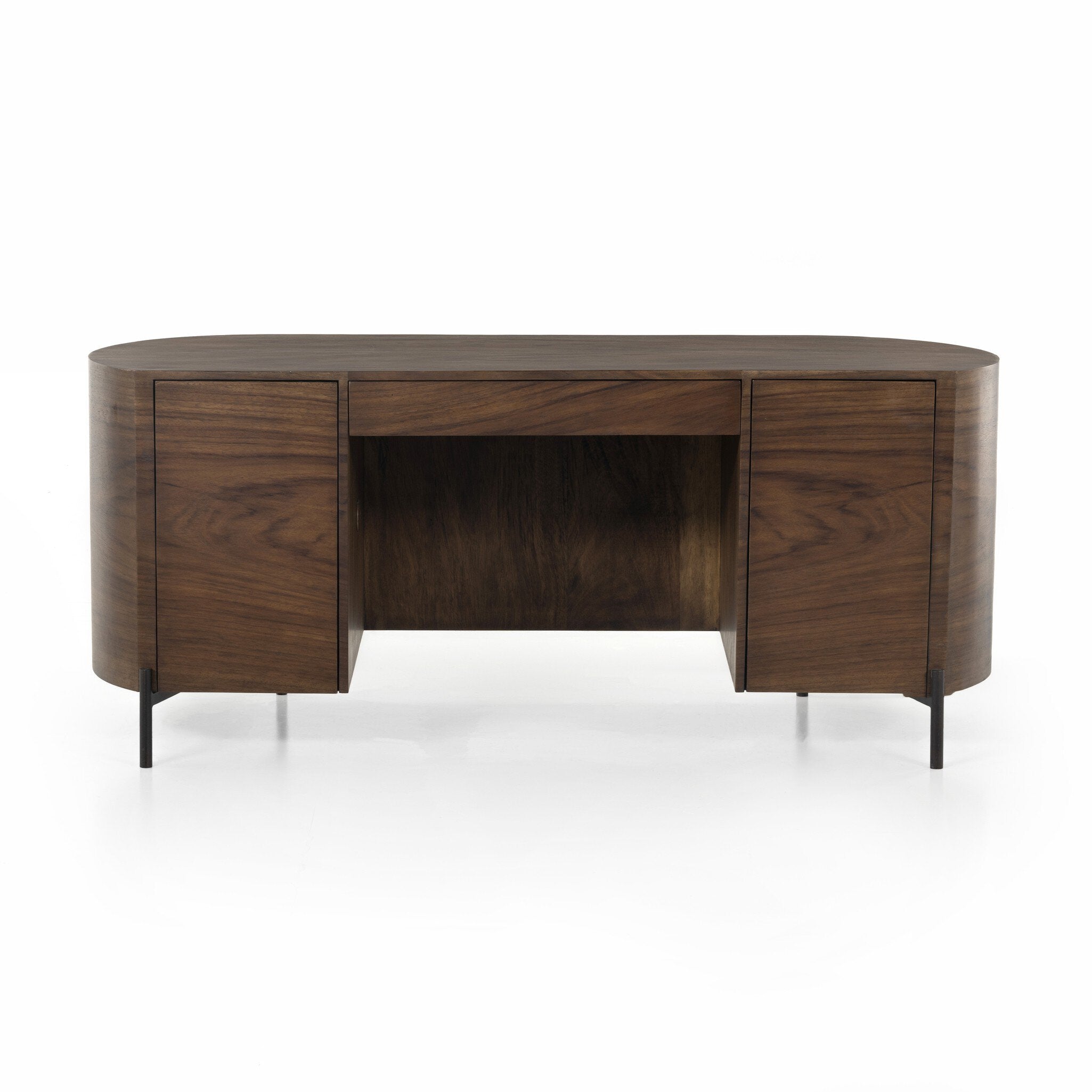 Lunas Executive Desk - Caramel Guanacaste