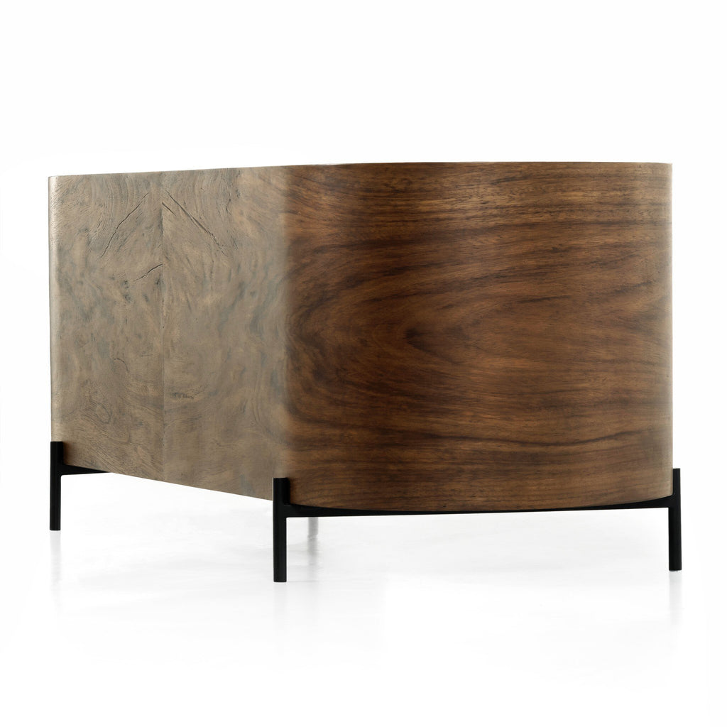 Lunas Executive Desk - Caramel Guanacaste