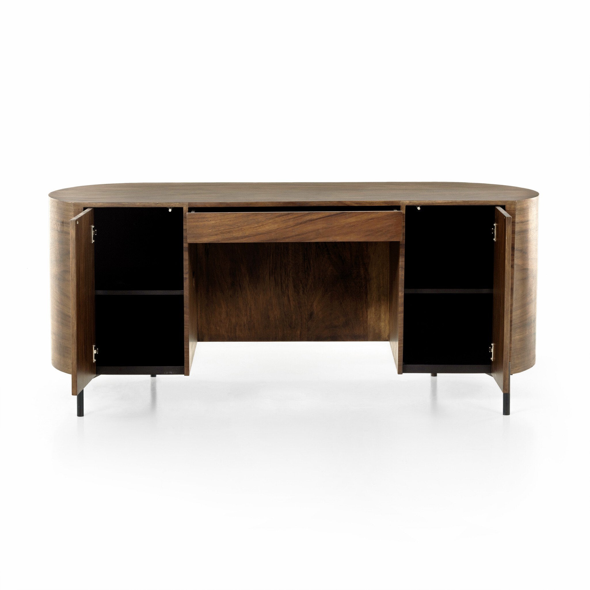 Lunas Executive Desk - Caramel Guanacaste