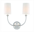 Libby Langdon Sylvan 15.5'' Polished Nickel Sconce