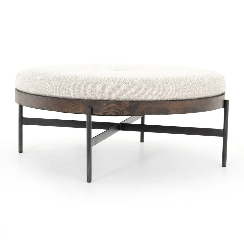 Edwyn Large Ottoman - Gibson Wheat