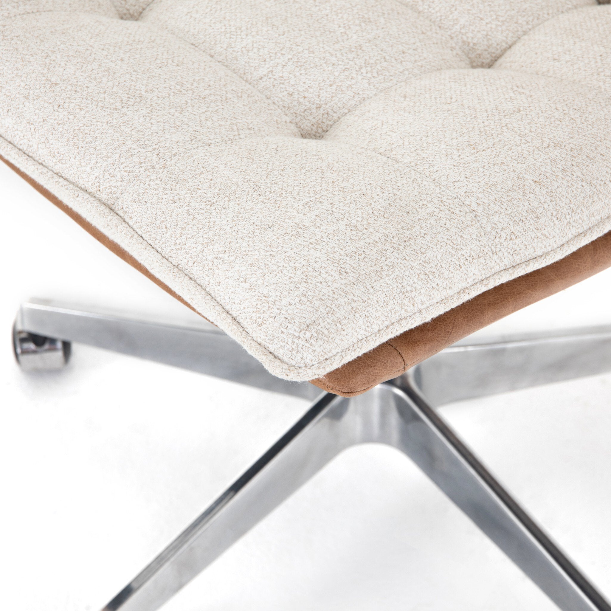Quinn Desk Chair - Chaps Saddle
