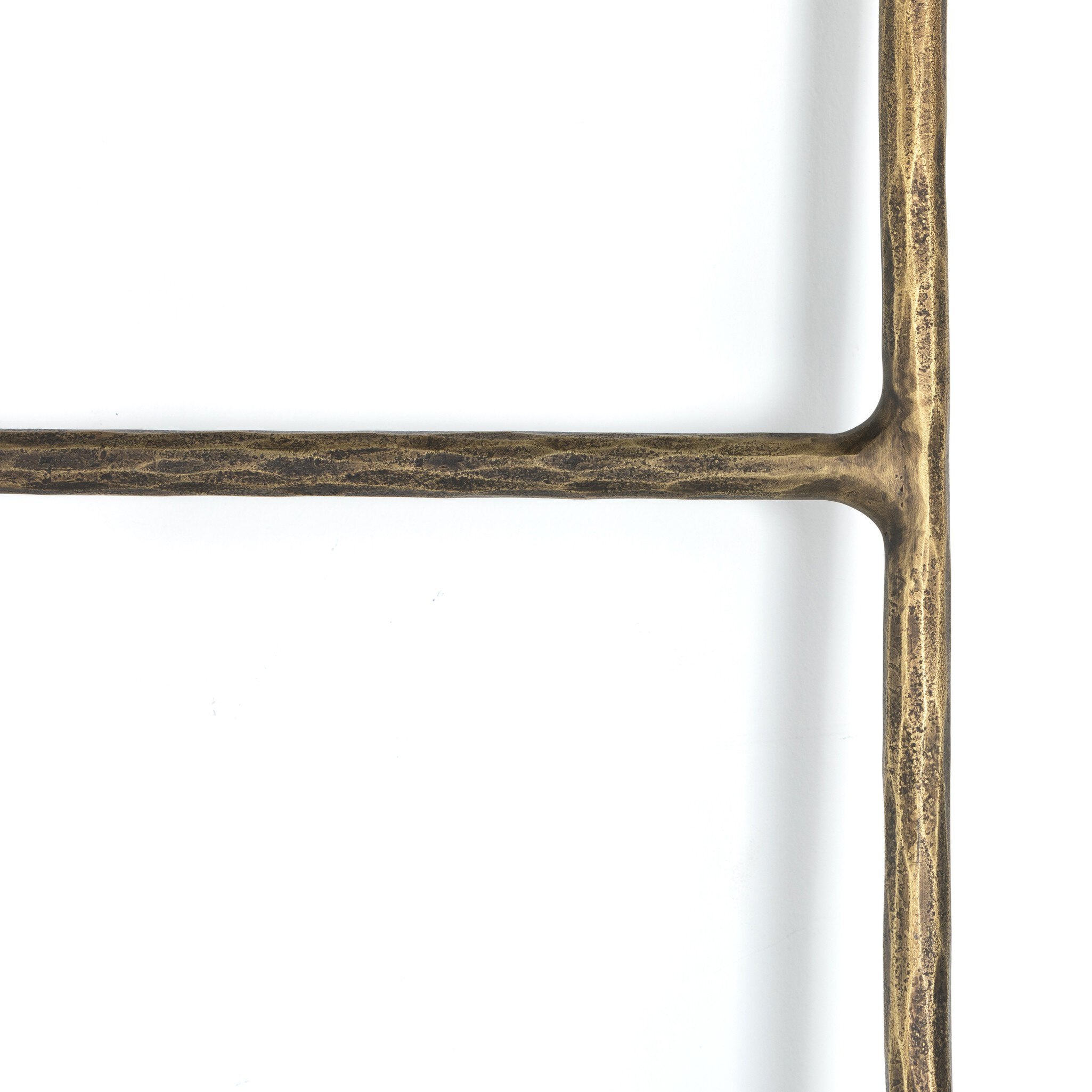 Boothe Ladder - Hammered Aged Brass