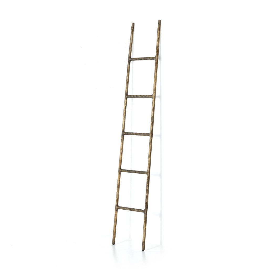 Boothe Ladder - Hammered Aged Brass