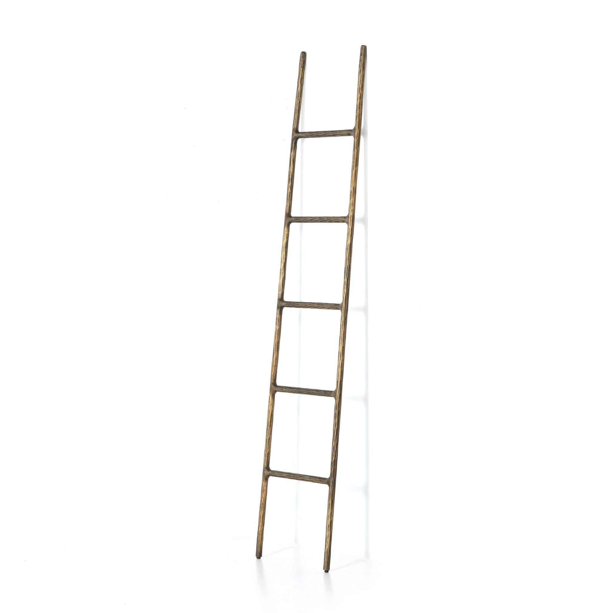 Boothe Ladder - Hammered Aged Brass