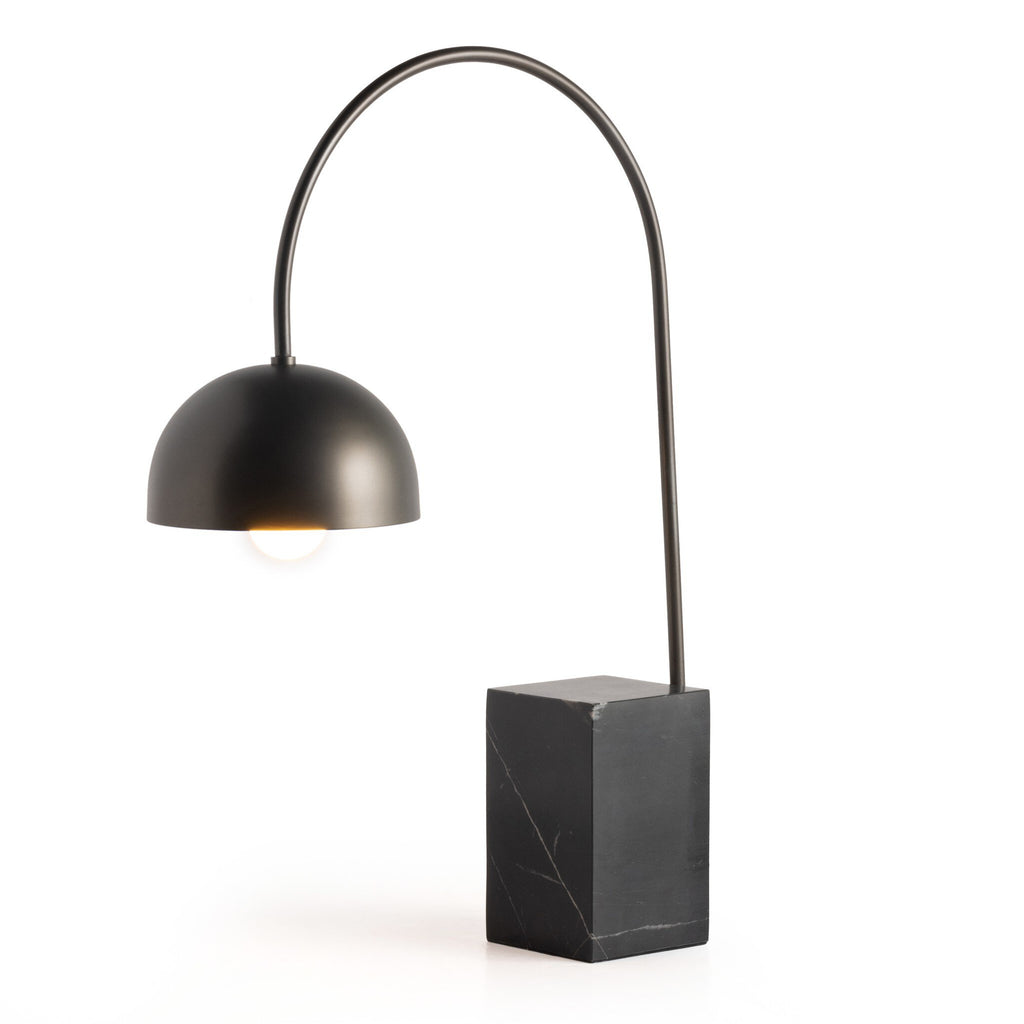 Jenkin Task Lamp - Black Marble