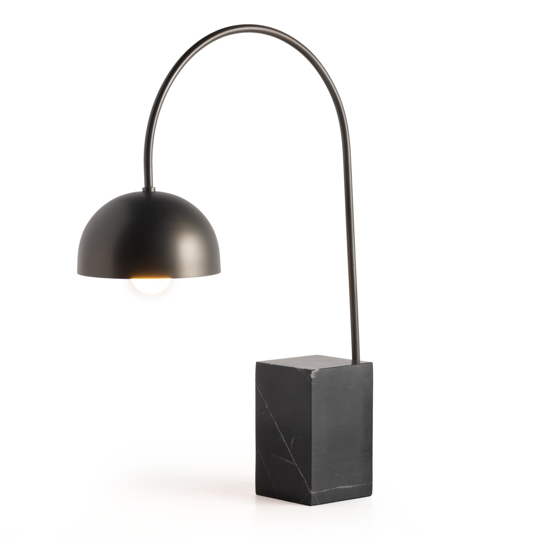 Jenkin Task Lamp - Black Marble