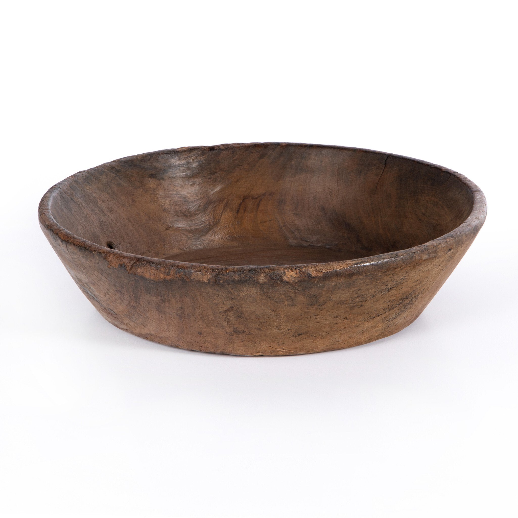 Found Wooden Bowl - Reclaimed Natural
