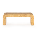 Jenson Coffee Table - Natural Poplar Burl Veneer