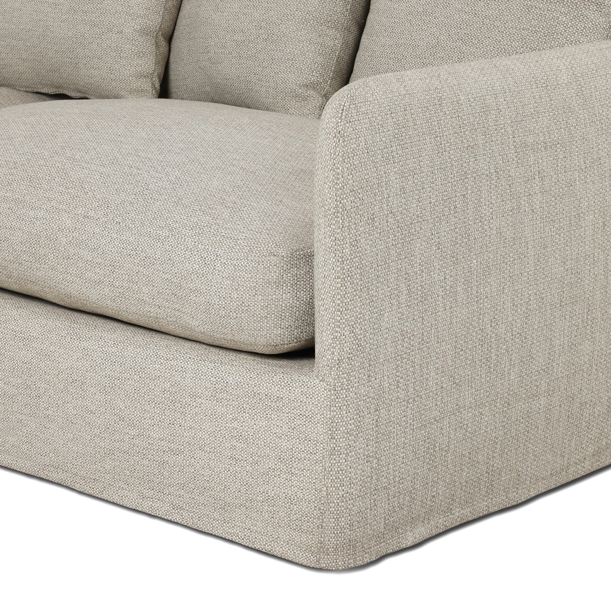 Dade Outdoor Slipcover Sofa - Faye Sand