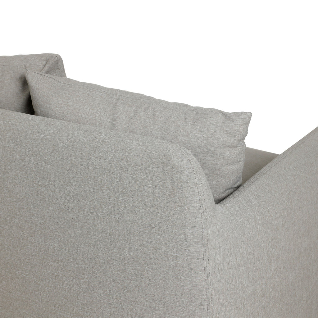 Dade Outdoor Slipcover Sofa - Venao Grey