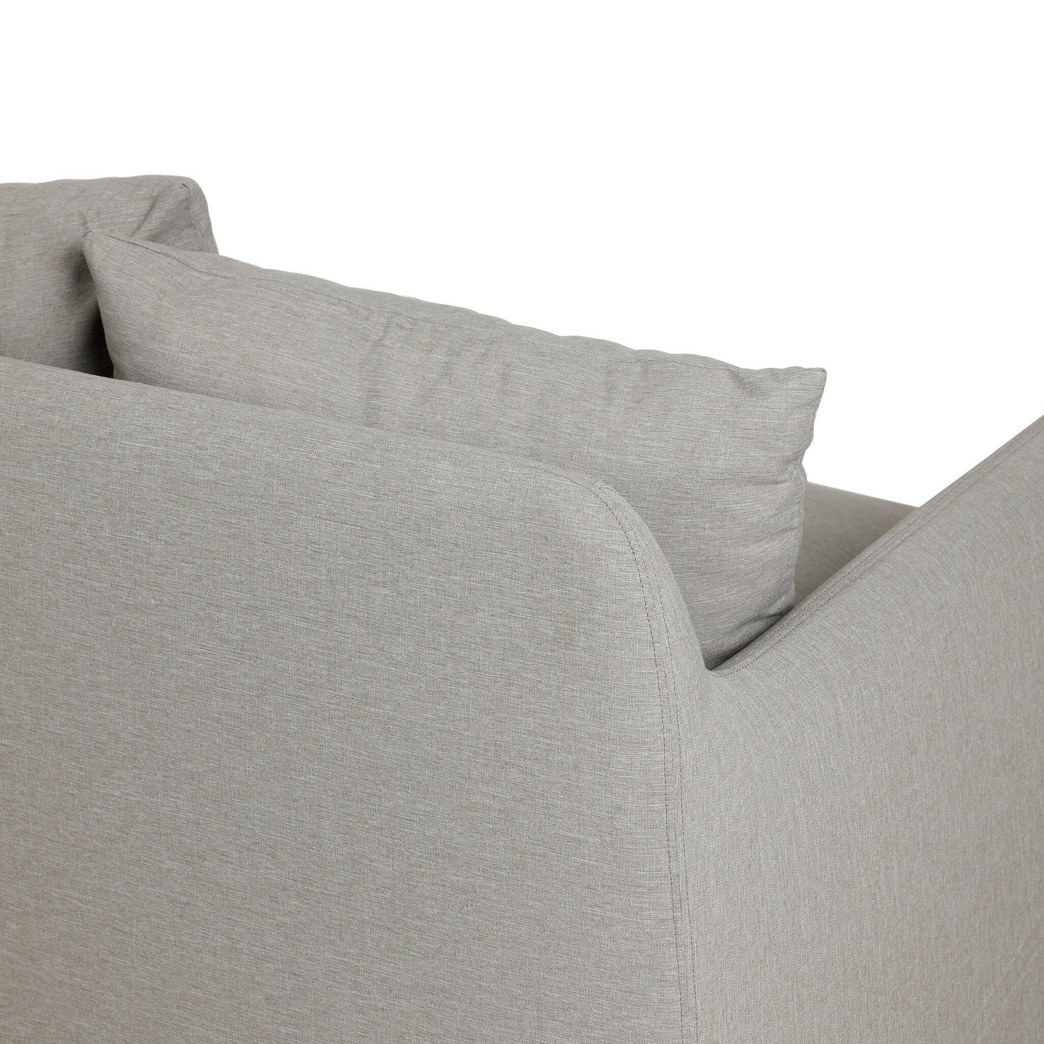 Dade Outdoor Slipcover Sofa - Venao Grey