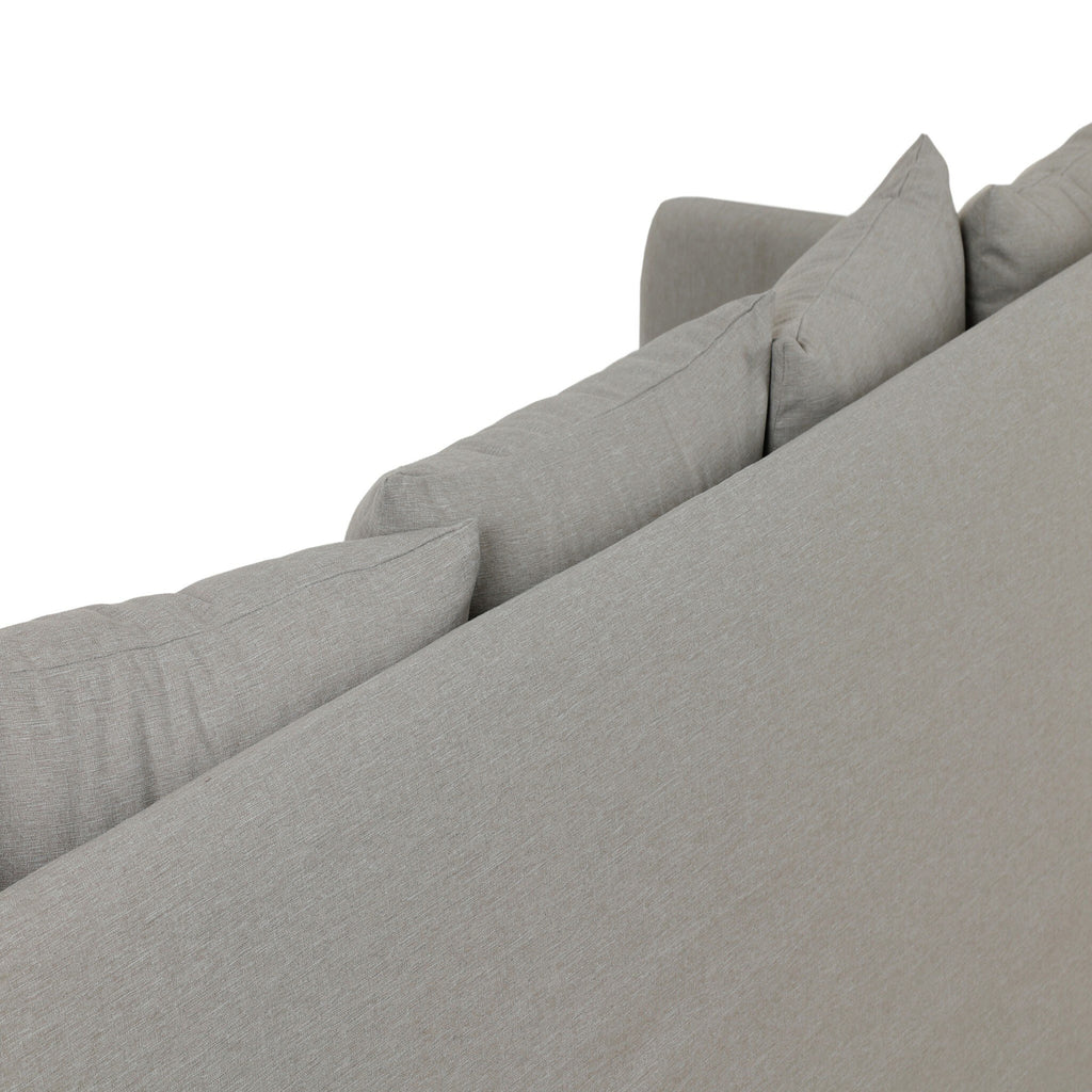 Dade Outdoor Slipcover Sofa - Venao Grey