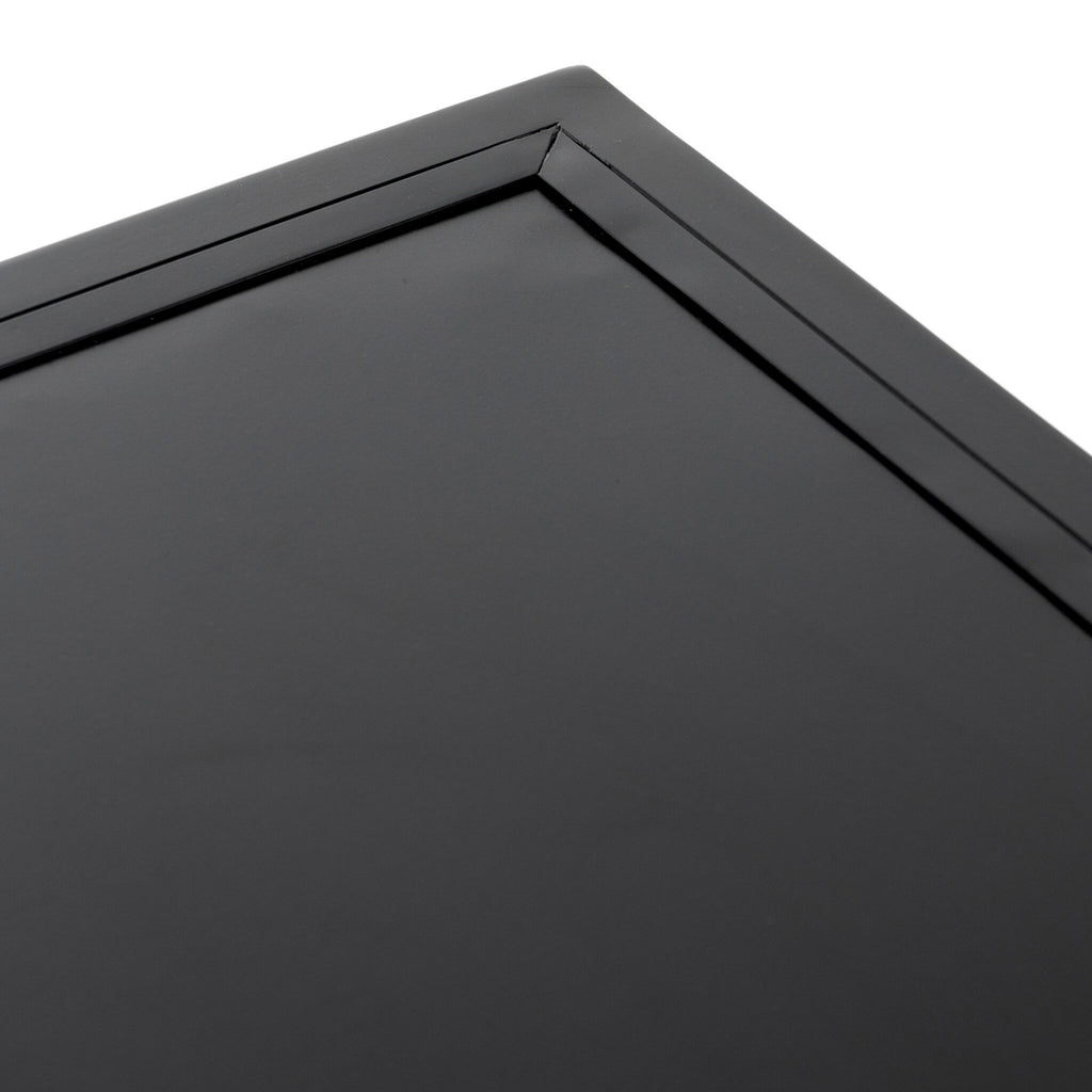 Belmont Large Storage Nightstand - Black