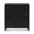 Belmont Large Storage Nightstand - Black