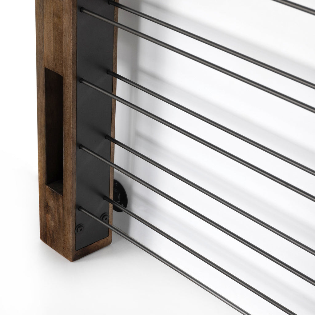 Ortega Wine Rack - Gunmetal