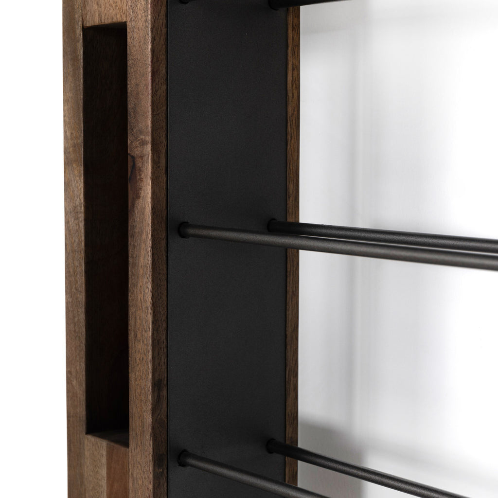 Ortega Wine Rack - Gunmetal